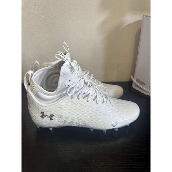 Under Armour UA Spotlight Lux MC 2.0 3025082-100 Men's Football Cleats Size 11.5 - Picture 3 of 7